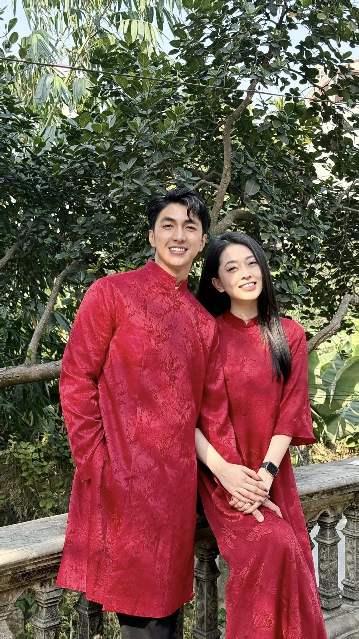 son tung m-tp, Do my linh, tran thanh dien ao dai don tet At ty hinh anh 10