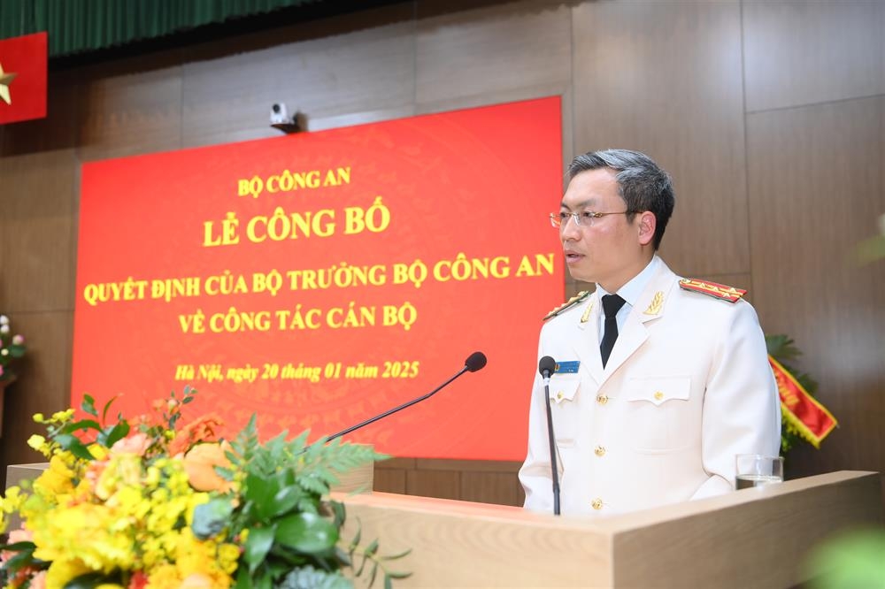 Giám đốc Công an tỉnh Bắc Giang làm Chánh Văn phòng Bộ Công an