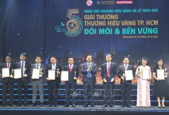 29 firms honoured at 5th Ho Chi Minh City Golden Brand Award 2024