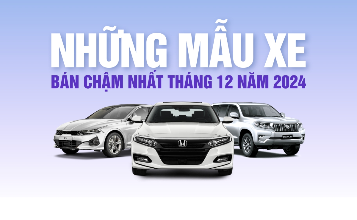 Những mẫu xe bán chậm nhất tháng 12/2024: Kia Morning lần đầu xuất hiện