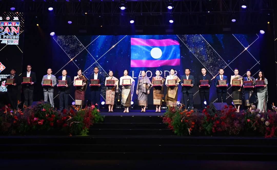 Lào giành nhiều giải thưởng tại lễ trao giải du lịch ASEAN năm 2025