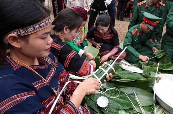 Culture-tourism village hosts ethnic people’s traditional activities