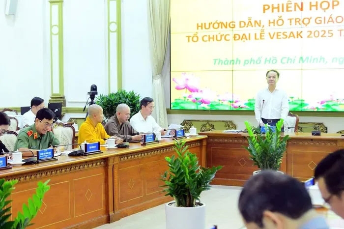 khan truong hoan thien cac du an phuc vu Dai le vesak 2025 hinh anh 2