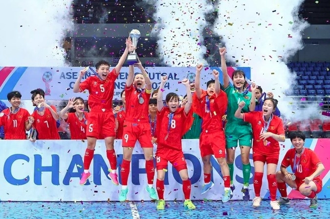 Vietnam among 10 nominees for world’s best women national futsal team