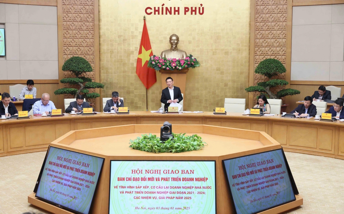 hoàn thành phê duyệt Đề án cơ cấu lại doanh nghiệp nhà nước trong quý i 2025 hình ảnh 1 hoan thanh phe duyet De an co cau lai doanh nghiep nha nuoc trong quy i 2025 hinh anh 1