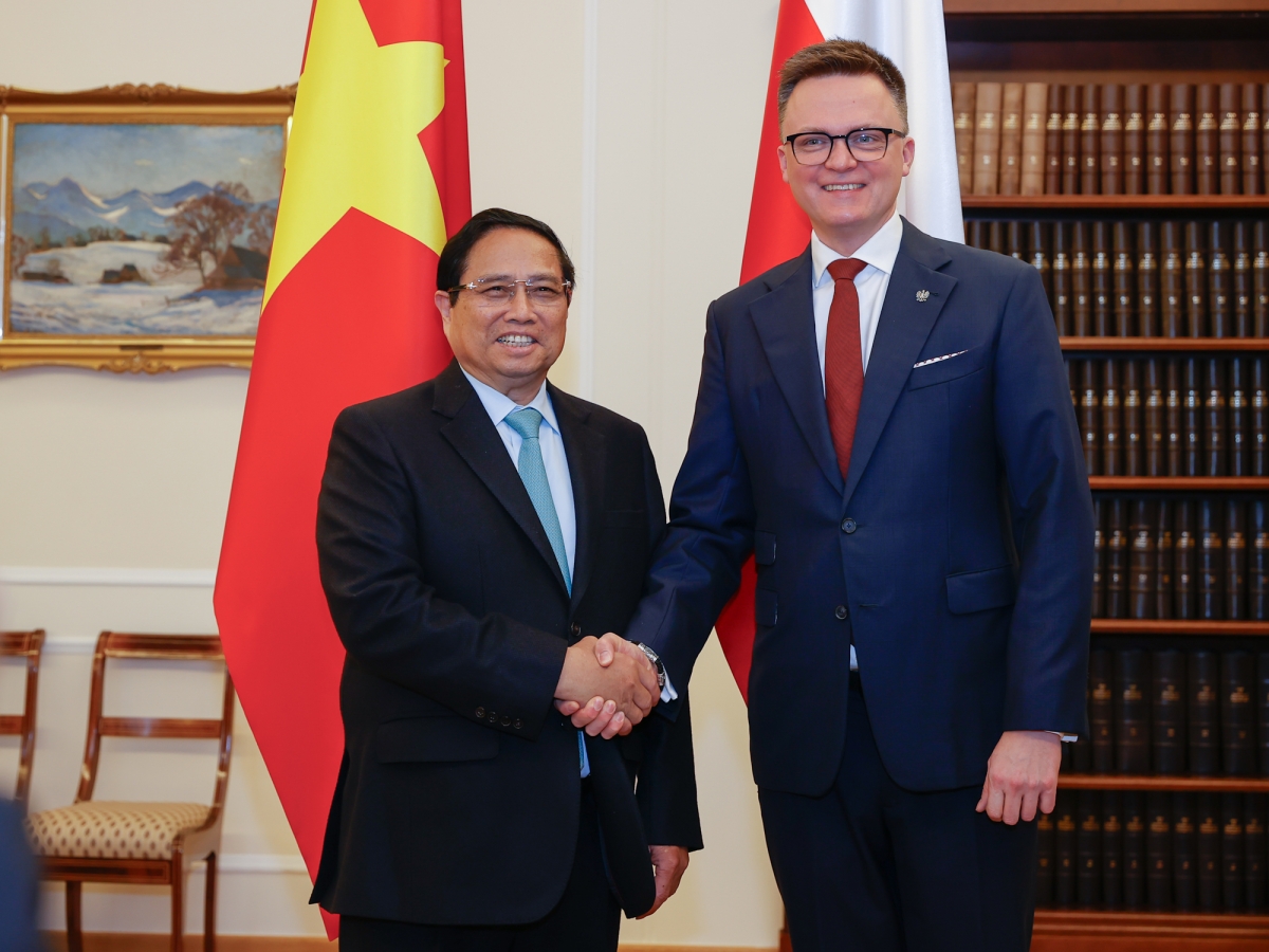 thủ tướng phạm minh chính hội kiến chủ tịch hạ viện ba lan szymon holownia hình ảnh 1 thu tuong pham minh chinh hoi kien chu tich ha vien ba lan szymon holownia hinh anh 1