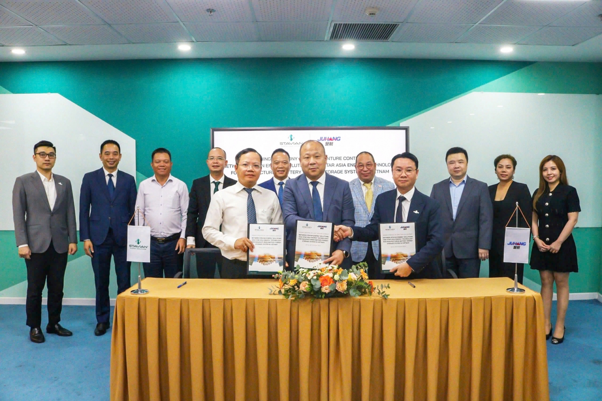 Tập đoàn Stavian đón đầu xu thế năng lượng xanh
