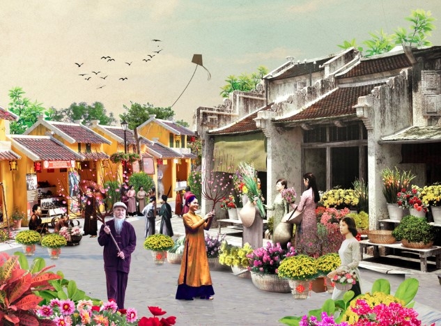 hanoi s xuan 2025 flower street to open in mid-january picture 1