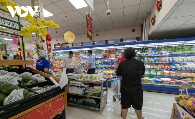 supermarkets and traditional markets in hcm city open on 2nd day of tet picture 2