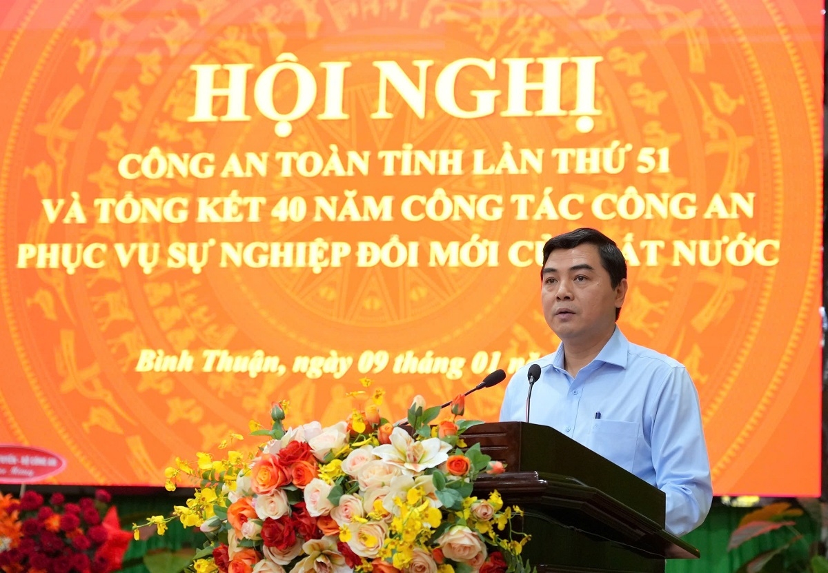 cong an binh thuan xu ly hon 1.000 vu vi pham, triet pha chuyen an noi bat hinh anh 1