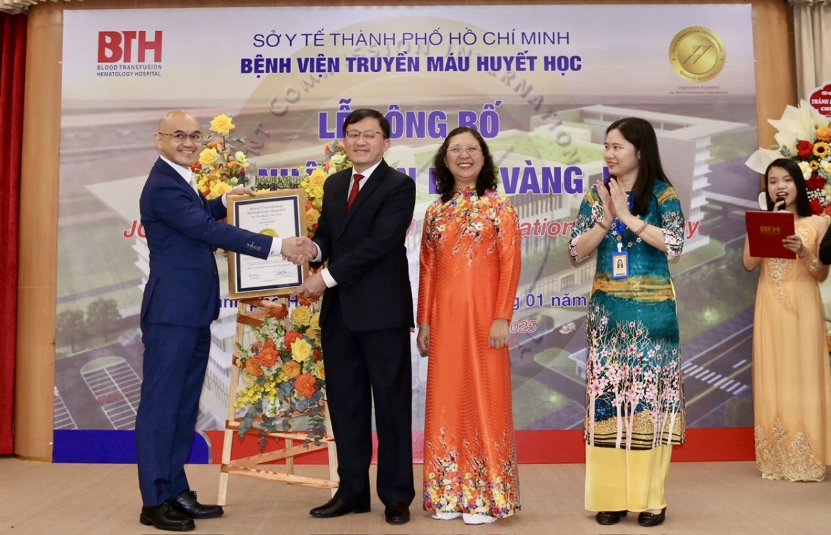 Bệnh viện công lập đầu tiên đạt chứng nhận quốc tế JCI tại Việt Nam