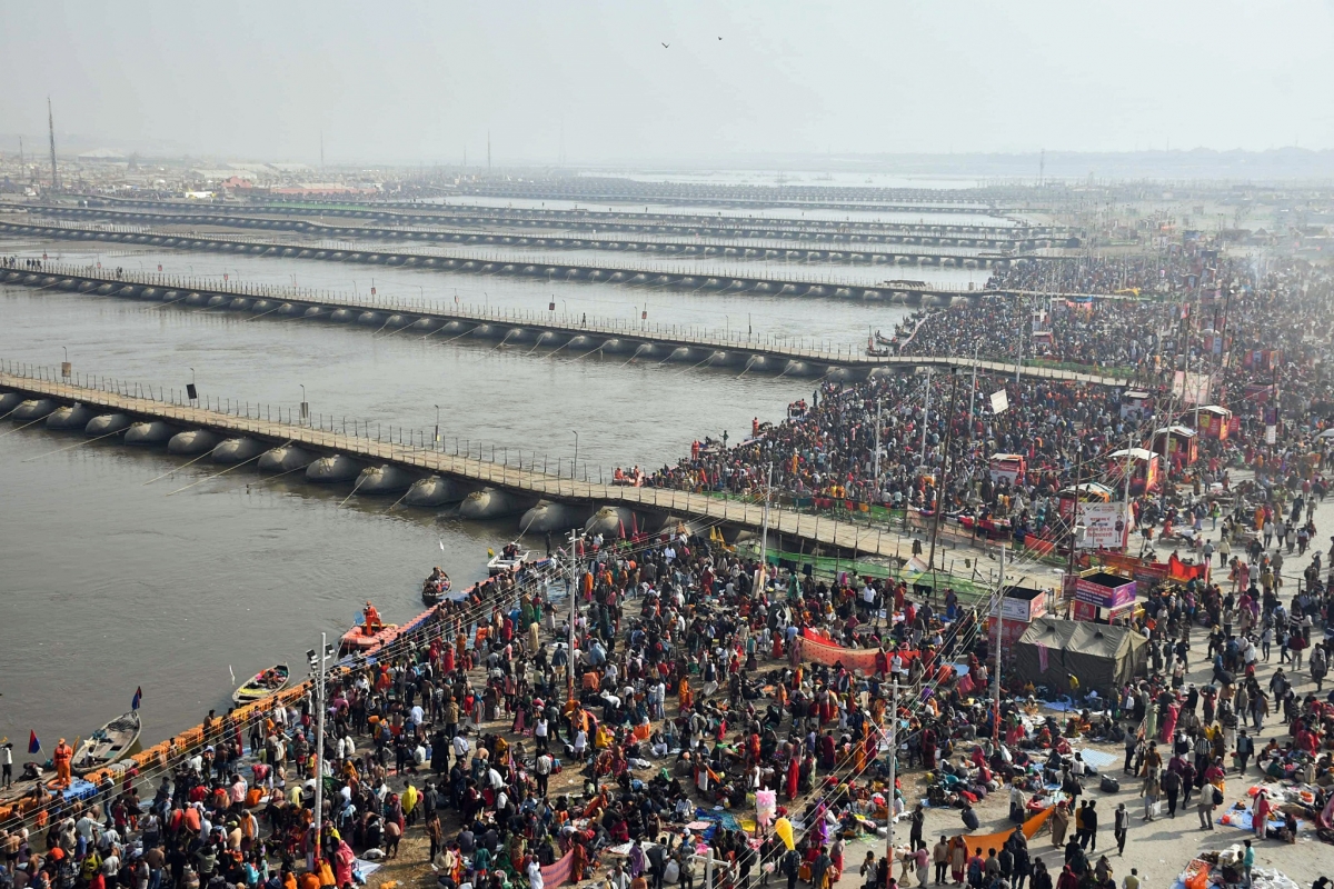 hang chuc nguoi thuong vong vi giam dap tai le hoi maha kumbh mela, An Do hinh anh 1