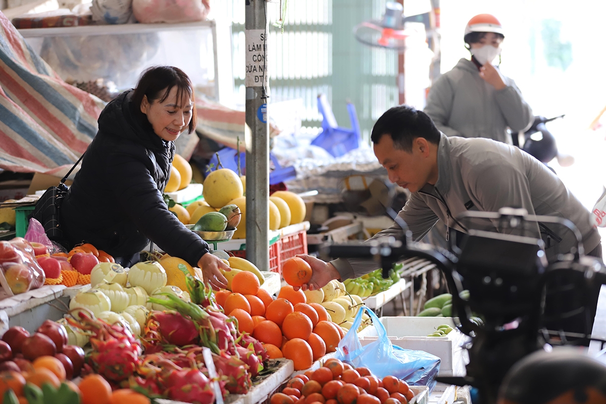 Tiểu thương Sơn La mở hàng đầu xuân