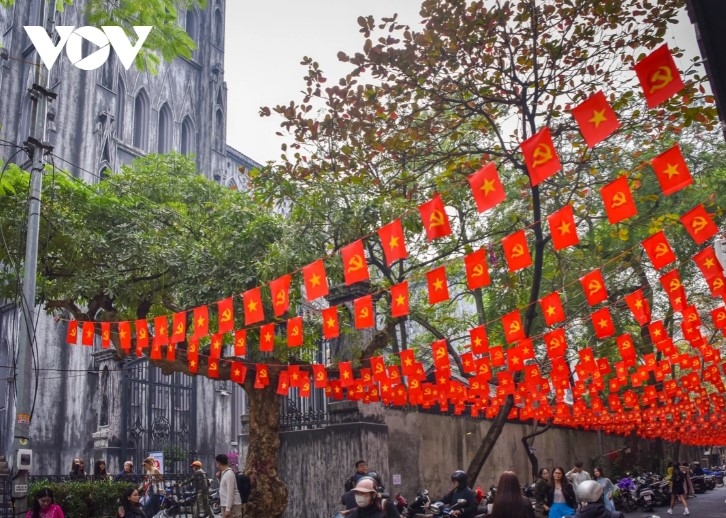 tet decorations light up hanoi s streets picture 9