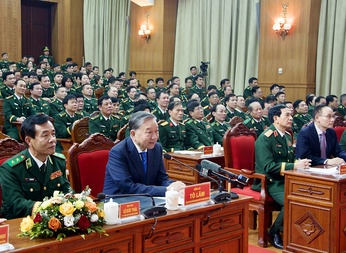 tổng bí thư tô lâm bộ đội biên phòng cần phi nước đại để đạt được các chỉ tiêu, kế hoạch 2025 hình ảnh 3 tong bi thu to lam bo doi bien phong can phi nuoc dai de dat duoc cac chi tieu, ke hoach 2025 hinh anh 3