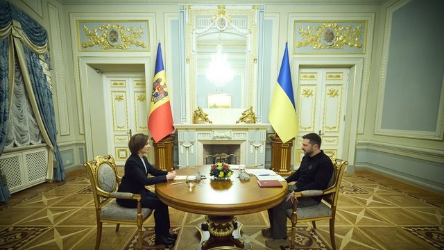 tổng thống moldova thăm kiev tái khẳng định sự ủng hộ đối với ukraine hình ảnh 1 tong thong moldova tham kiev tai khang dinh su ung ho doi voi ukraine hinh anh 1