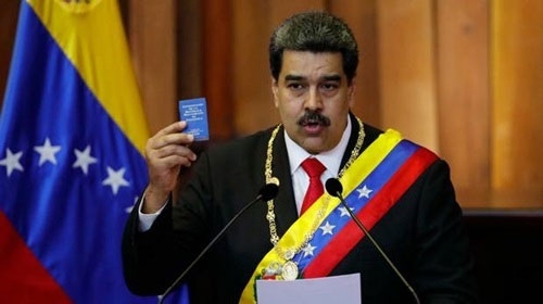 Ong nicolas maduro tuyen the nham chuc tong thong venezuela nhiem ky thu ba hinh anh 1