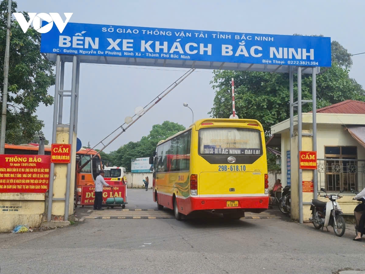 bac ninh nghiem cam viec tu y tang gia ve van tai khach dip tet trai quy dinh hinh anh 1