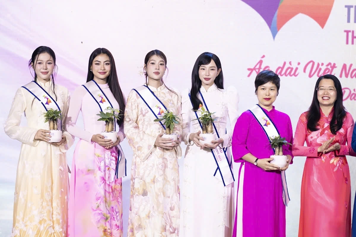 ambassadors selected to honour traditional vietnamese costume Áo dài picture 2 ambassadors selected to honour traditional vietnamese costume Ao dai picture 2