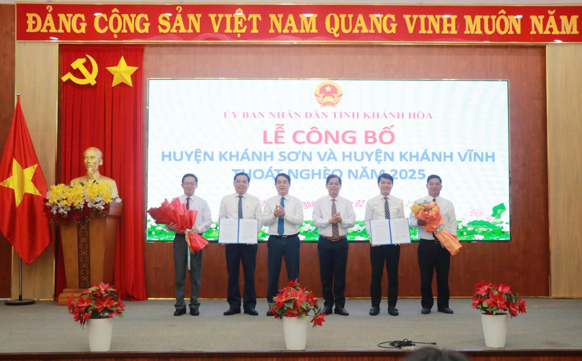 khanh hoa cong bo khong con huyen ngheo hinh anh 1