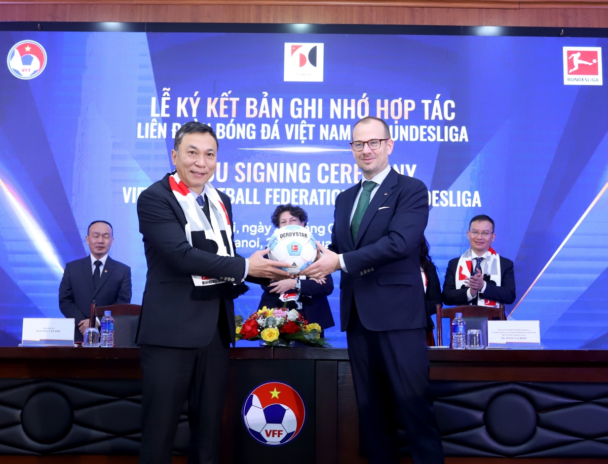 VFF và dự án Bundesliga Dream: Nâng tầm bóng đá Việt