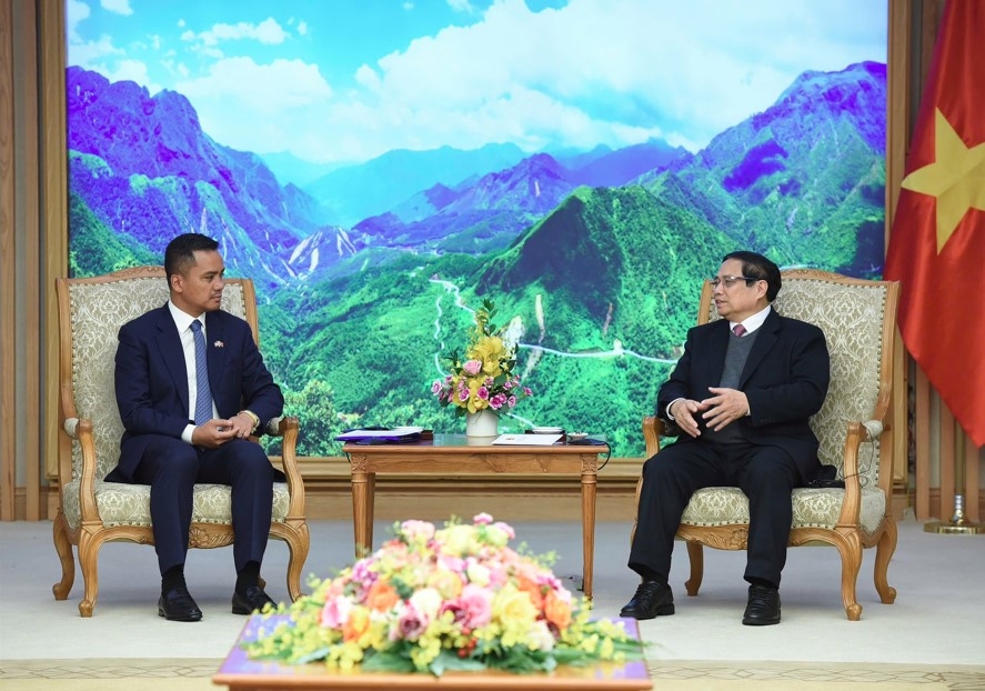 pm chinh rejoices over deepening vietnam-cambodia ties picture 1