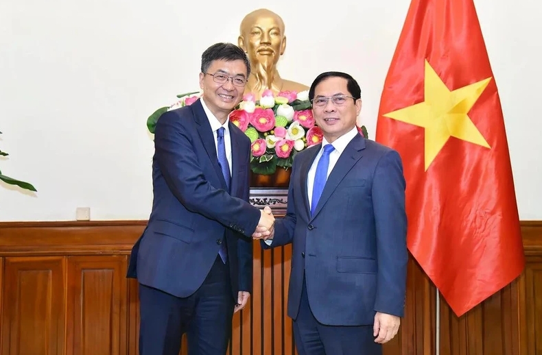 deputy pm, fm holds talks with party secretary of china s guangxi picture 1