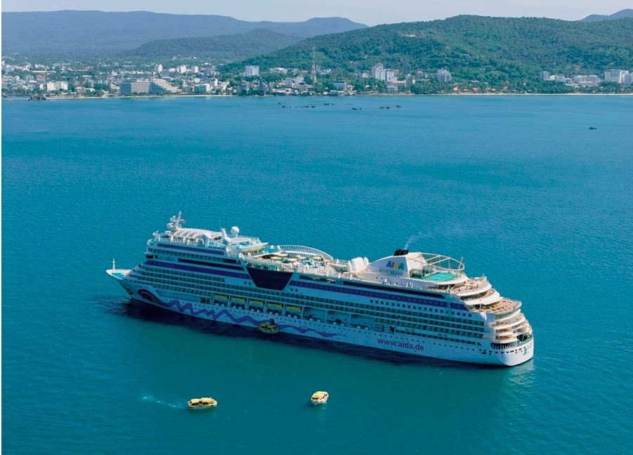 cruise ship aida stella to bring 2,000 foreign tourists to phu quoc picture 1