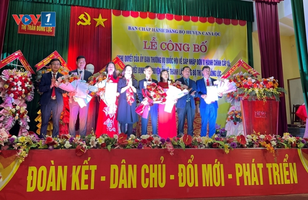 On dinh bo may, nang cao hieu qua hoat dong sau sap nhap don vi hanh chinh hinh anh 2