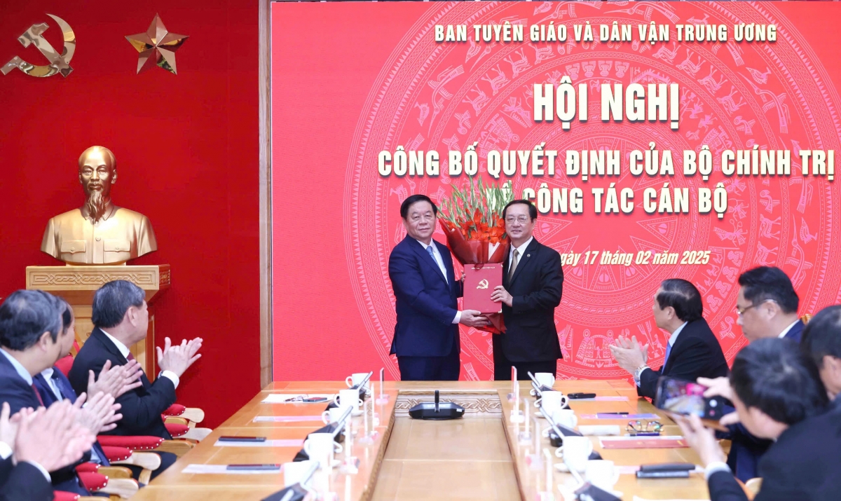 bo truong huynh thanh Dat lam pho truong ban tuyen giao va dan van trung uong hinh anh 1