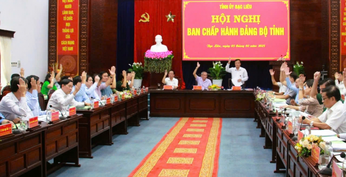 Bạc Liêu thông qua Đề án tổng thể sắp xếp, tinh gọn bộ máy