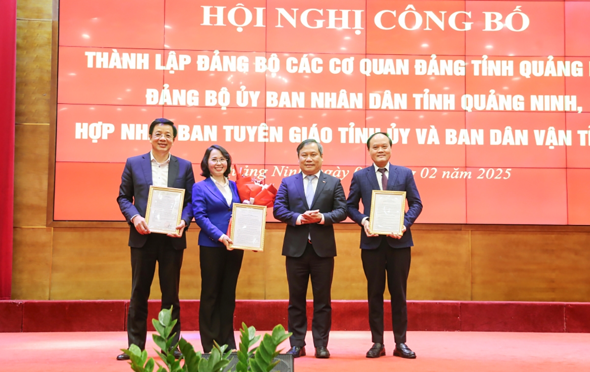 Bà Trịnh Thị Minh Thanh làm Bí thư Đảng ủy Các cơ quan Đảng tỉnh Quảng Ninh