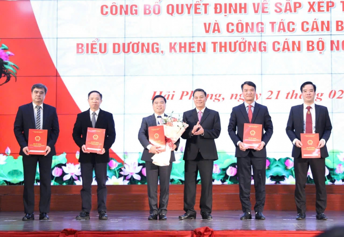 Hải Phòng hoàn thiện sắp xếp tổ chức bộ máy sau sáp nhập
