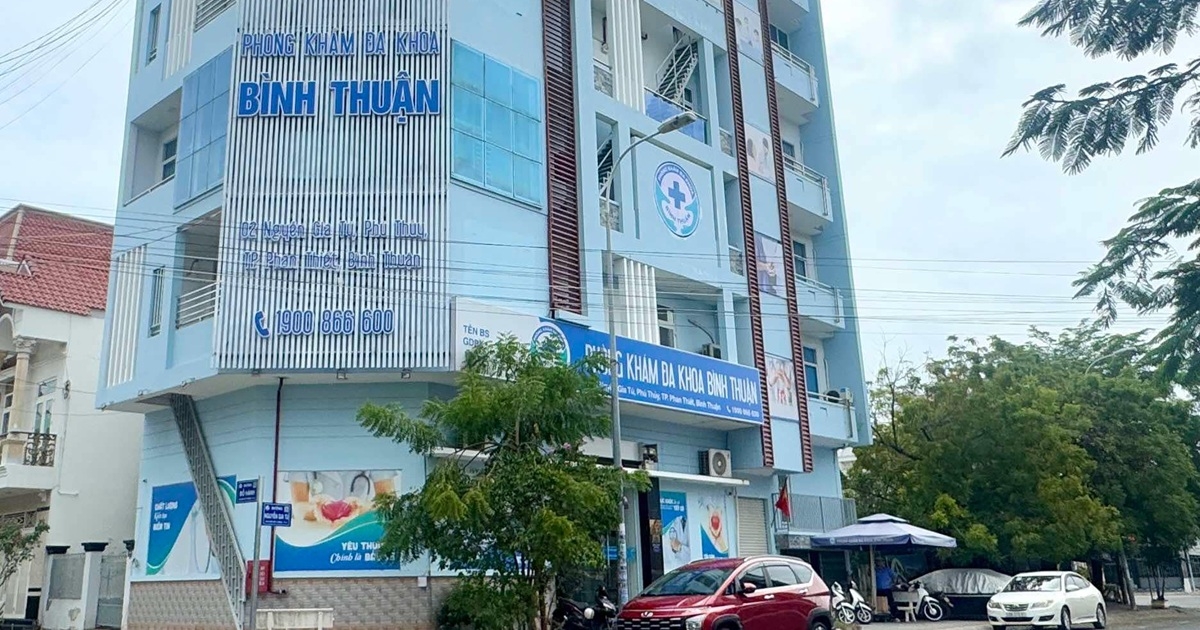 binh thuan chan chinh hoat tai cac phong kham da khoa tu nhan hinh anh 1