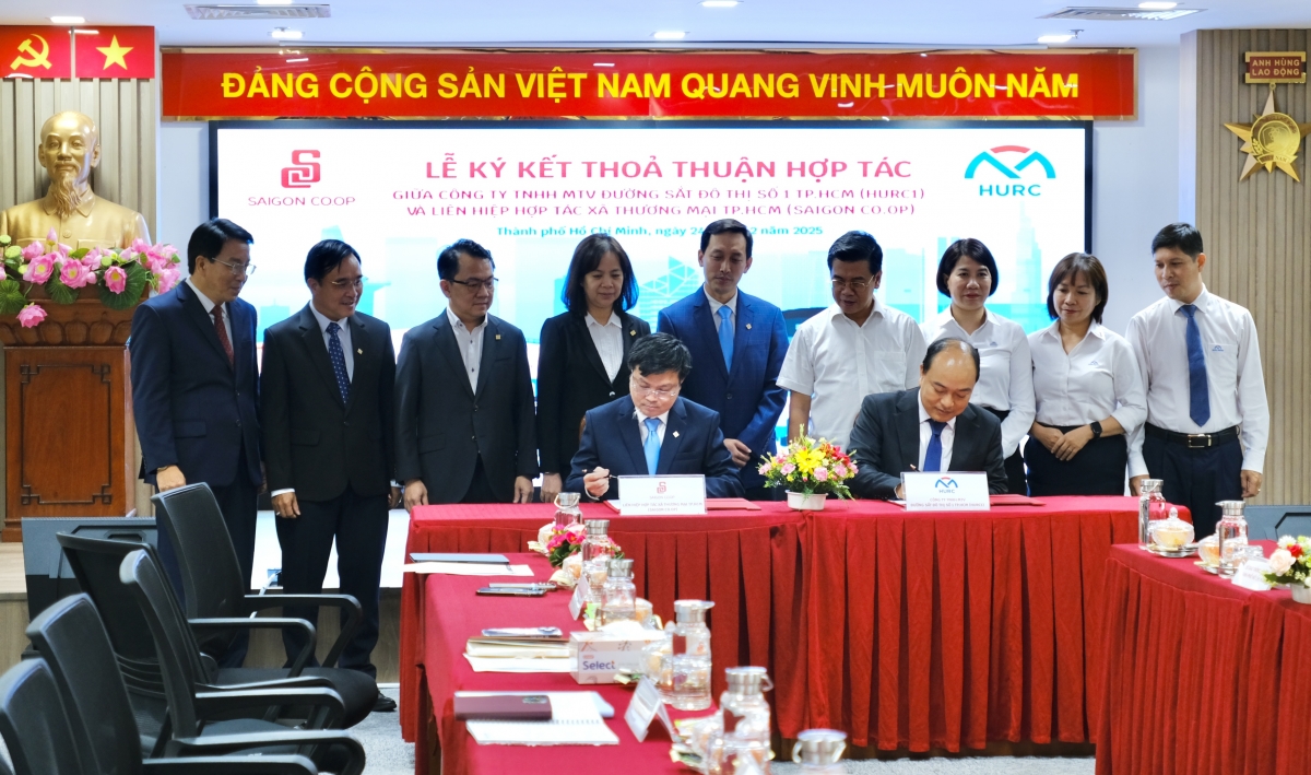 Saigon Co.op và tuyến Metro Bến Thành - Suối Tiên ký thỏa thuận hợp tác