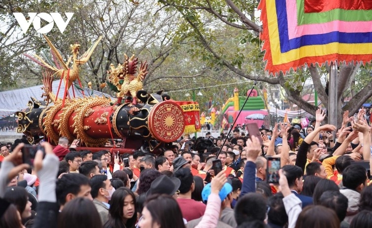 dong ky firecracker procession festival kicks off in bac ninh picture 10