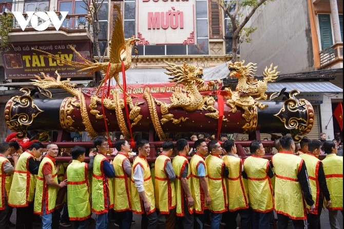 dong ky firecracker procession festival kicks off in bac ninh picture 4