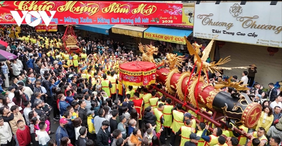 dong ky firecracker procession festival kicks off in bac ninh picture 5