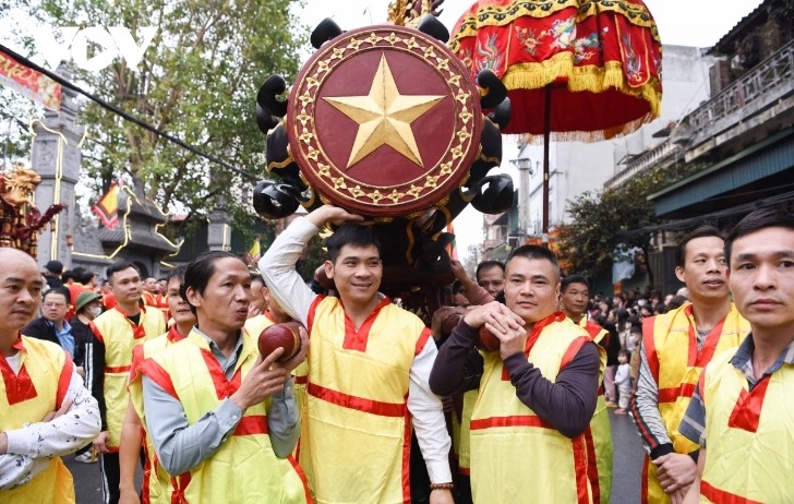 dong ky firecracker procession festival kicks off in bac ninh picture 6