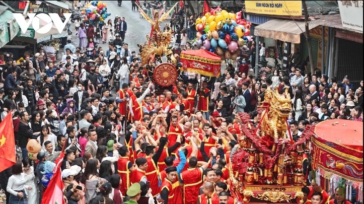 dong ky firecracker procession festival kicks off in bac ninh picture 7