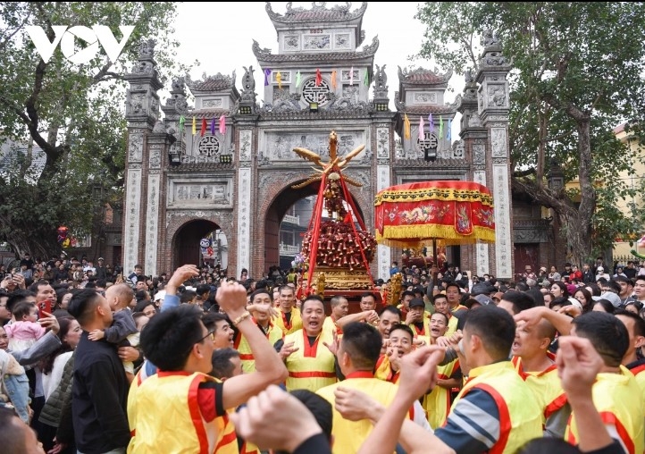 dong ky firecracker procession festival kicks off in bac ninh picture 9