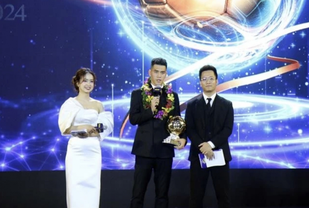 tien linh, thuy trang win vietnam golden ball 2024 picture 1