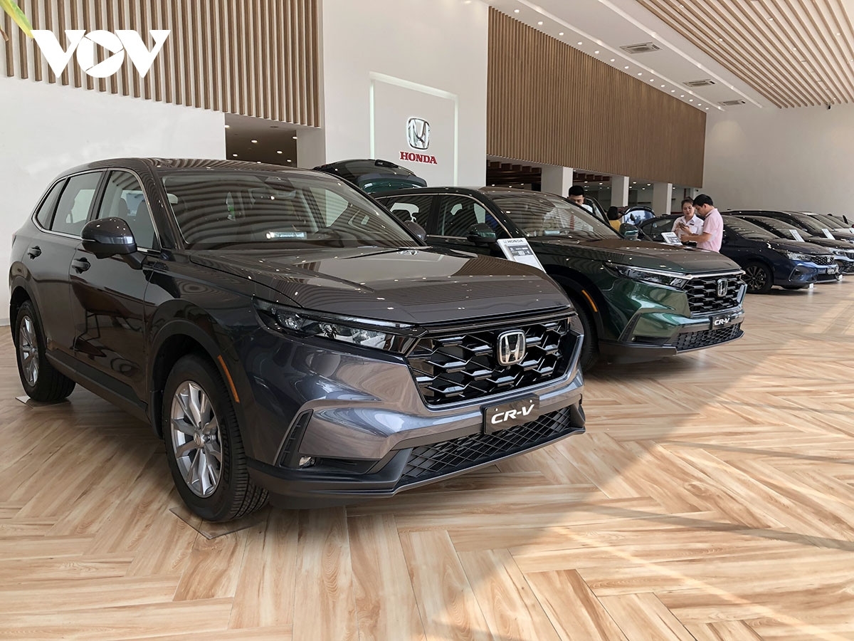 Bảng giá ô tô Honda tháng 2/2025: Ngay say Tết, CR-V ưu đãi tới 100% phí trước bạ