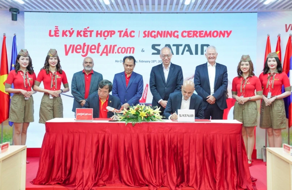 Vietjet, Satair sign multi-year agreement for integrated material services solution