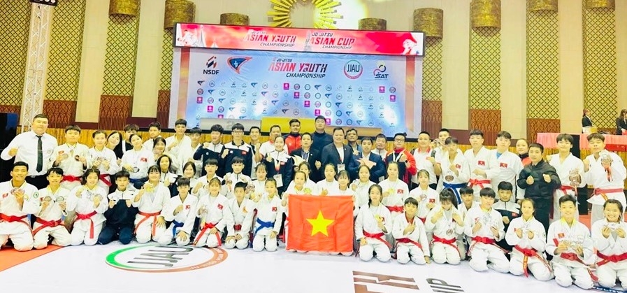 jujitsu fighters finish third at asian youth championship picture 1