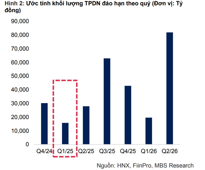 trai phieu doanh nghiep 2025 Ap luc dao han ky luc, bat dong san chiem hon nua hinh anh 1