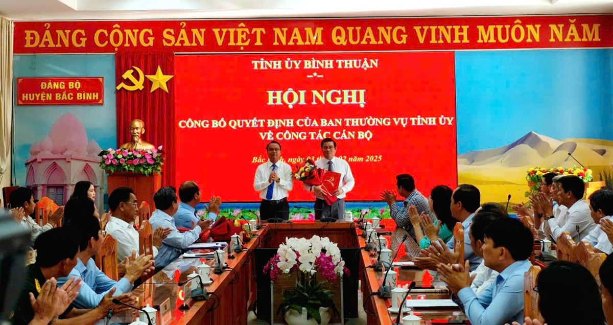 Điều động trưởng ban dân vận tỉnh ủy bình thuận làm bí thư huyện ủy bắc bình hình ảnh 2 Dieu dong truong ban dan van tinh uy binh thuan lam bi thu huyen uy bac binh hinh anh 2
