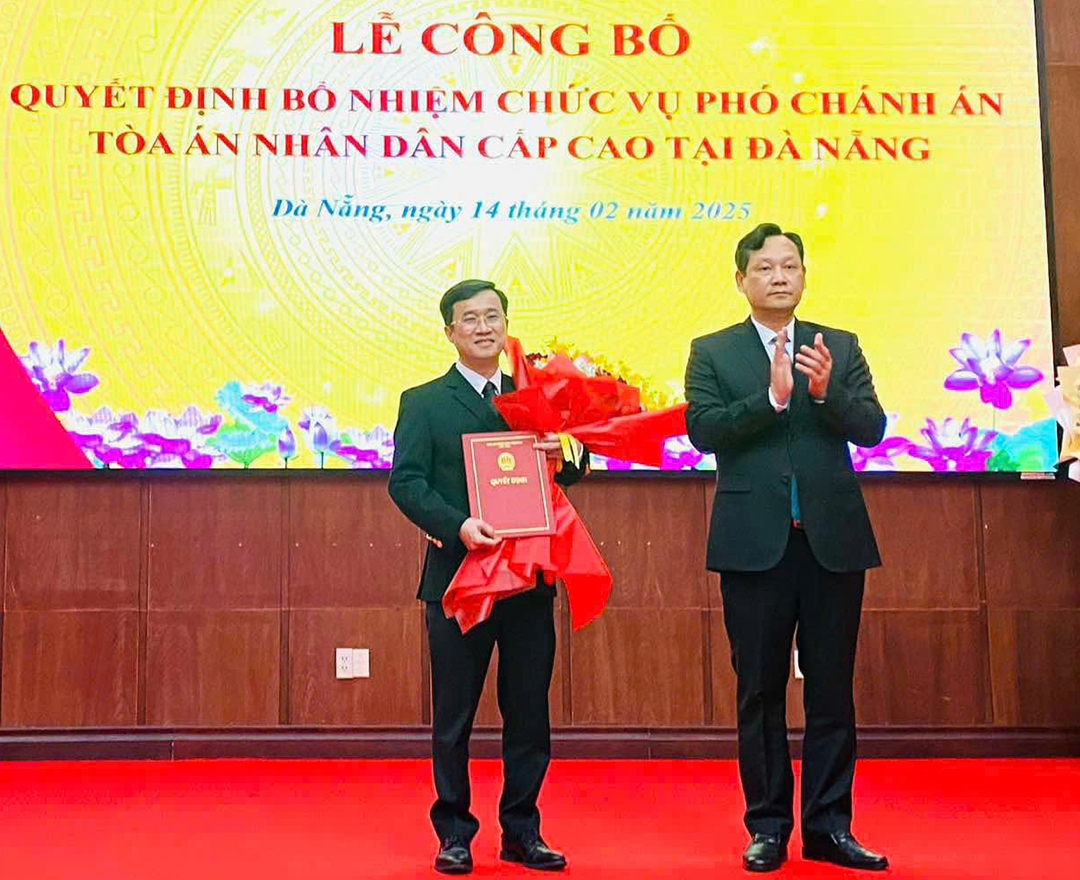 Ông trần huy Đức làm phó chánh án tand cấp cao tại Đà nẵng hình ảnh 1 Ong tran huy Duc lam pho chanh an tand cap cao tai Da nang hinh anh 1