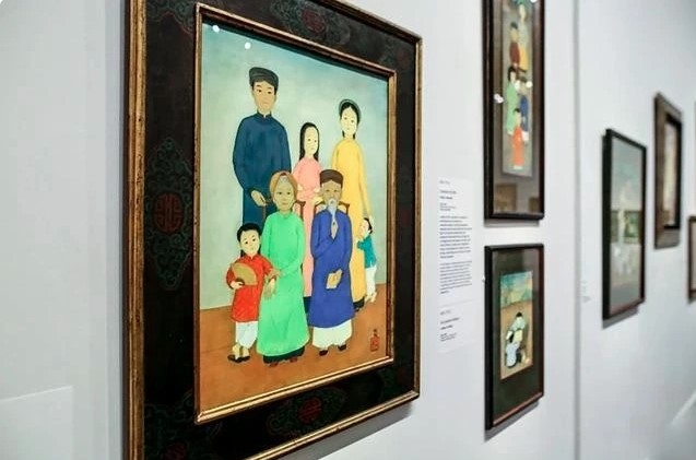 paintings by renowned vietnamese artists exhibited in france picture 1