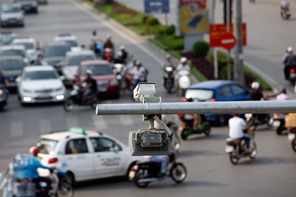 Các điểm lắp đặt camera phạt nguội tại Hà Nội
